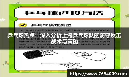乒乓球热点：深入分析上海乒乓球队的防守反击战术与策略